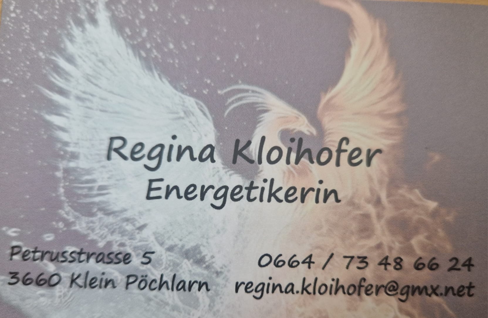 MEDIALER HEILER NACH NATARA Regina Kloihofer, Petrusstrasse , 3660 Klein Pöchlarn